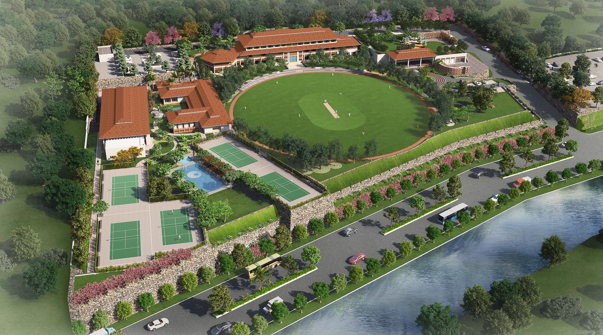 The Kensington Club Nashik Architecture
